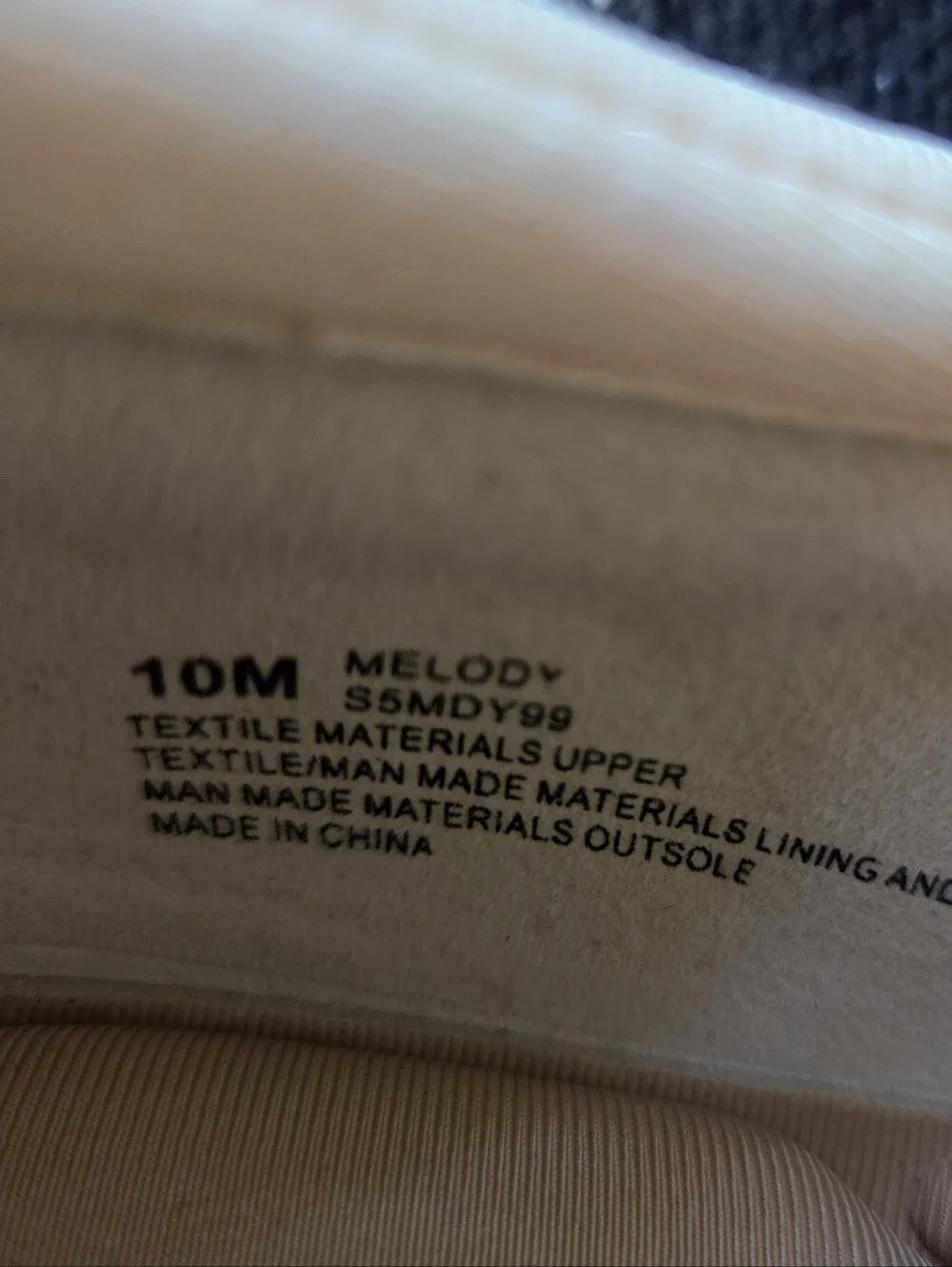 JSport Elegant Cream Mary Jane Flats In Size 10 New With Box - Picture 10 of 12